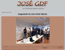 Tablet Screenshot of josegdf.net